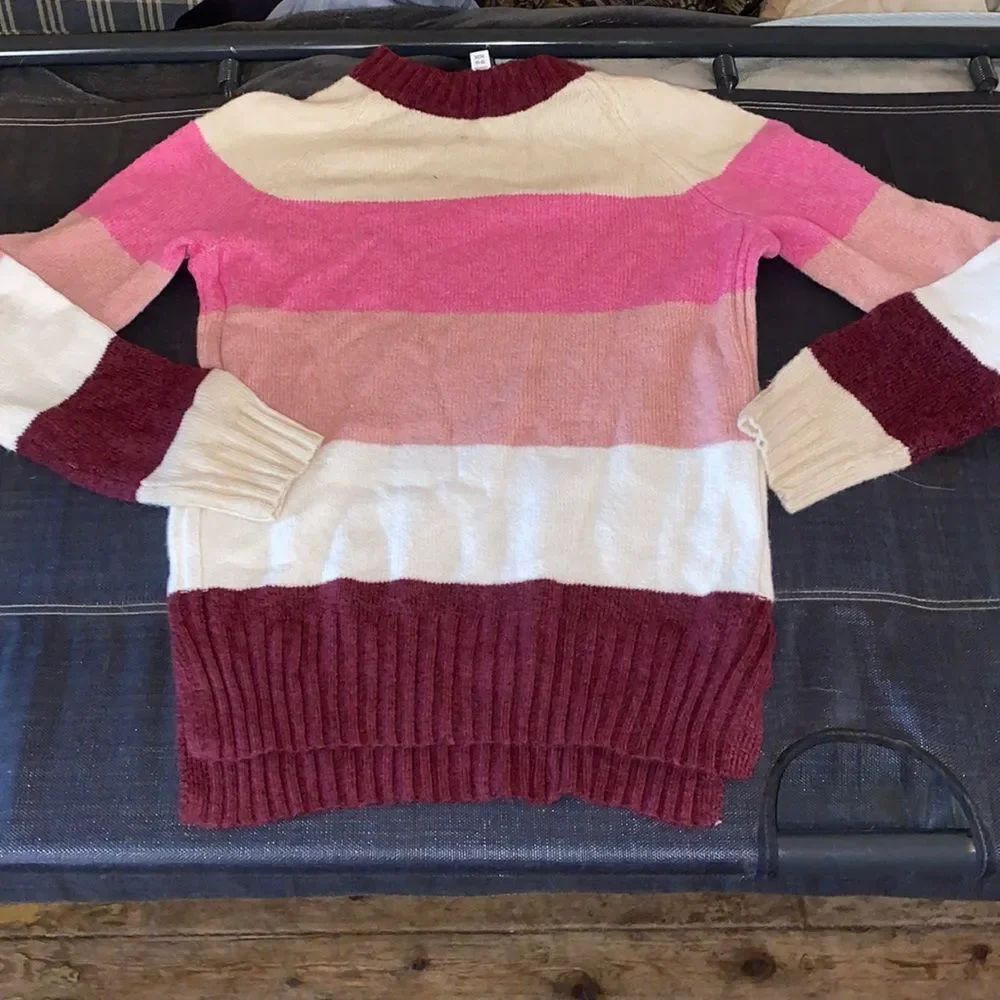 Time & Tru Stripped Sweater sz. XS